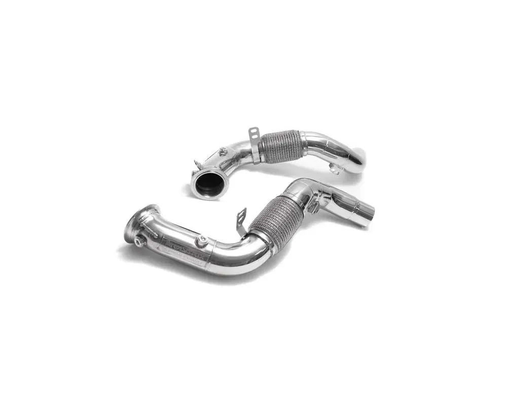 ARMYTRIX Sport Cat Downpipe w/200 CPSI Catalytic Converters BMW M850i G15 Coupe 2018-2021 - BMM85-CD