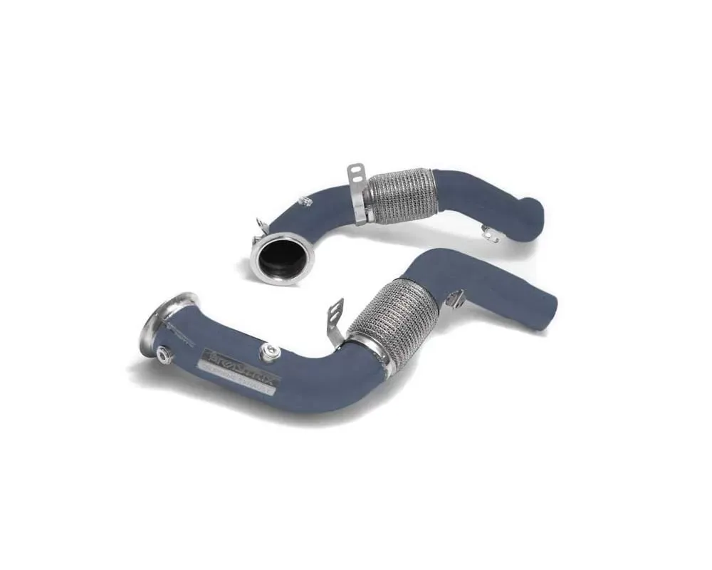 ARMYTRIX Ceramic Coated Sport Cat Downpipe w/200 CPSI Catalytic Converters BMW M850i G15 Coupe 2018-2021 - BMM85-CDC