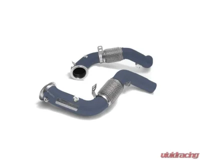 ARMYTRIX Ceramic Coated Sport Cat Downpipe w/200 CPSI Catalytic Converters BMW M850i G15 Coupe 2018-2021 - BMM85-CDC