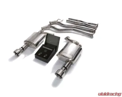 ARMYTRIX Valvetronic Exhaust System Ford Mustang GT Coyote 5.0L V8 Convertible 2015-2017 - FDM65C-DS33C