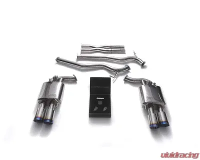 ARMYTRIX Valvetronic Exhaust System Ford Mustang GT 5.0L Coyote Convertible MK6 Facelift 2018+ - FDM6QC-QS38B