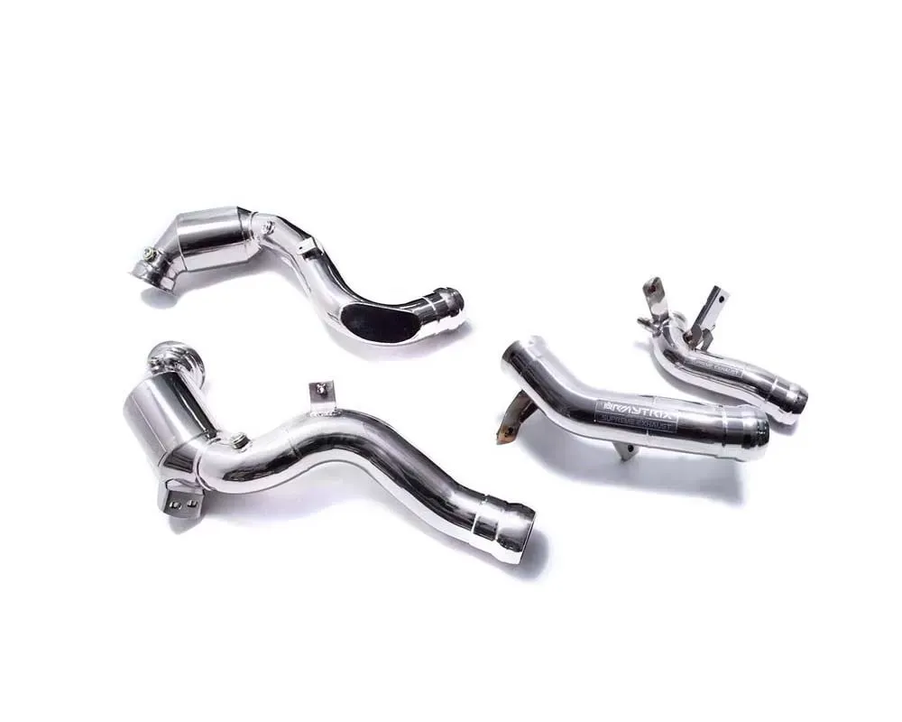 ARMYTRIX Sport Cat-pipe w/200 CPSI Catalytic Converter + Secondary Downpipe Mercedes-AMG E63 AMG | E63 S AMG W213 2016-2020 - MB136-CD