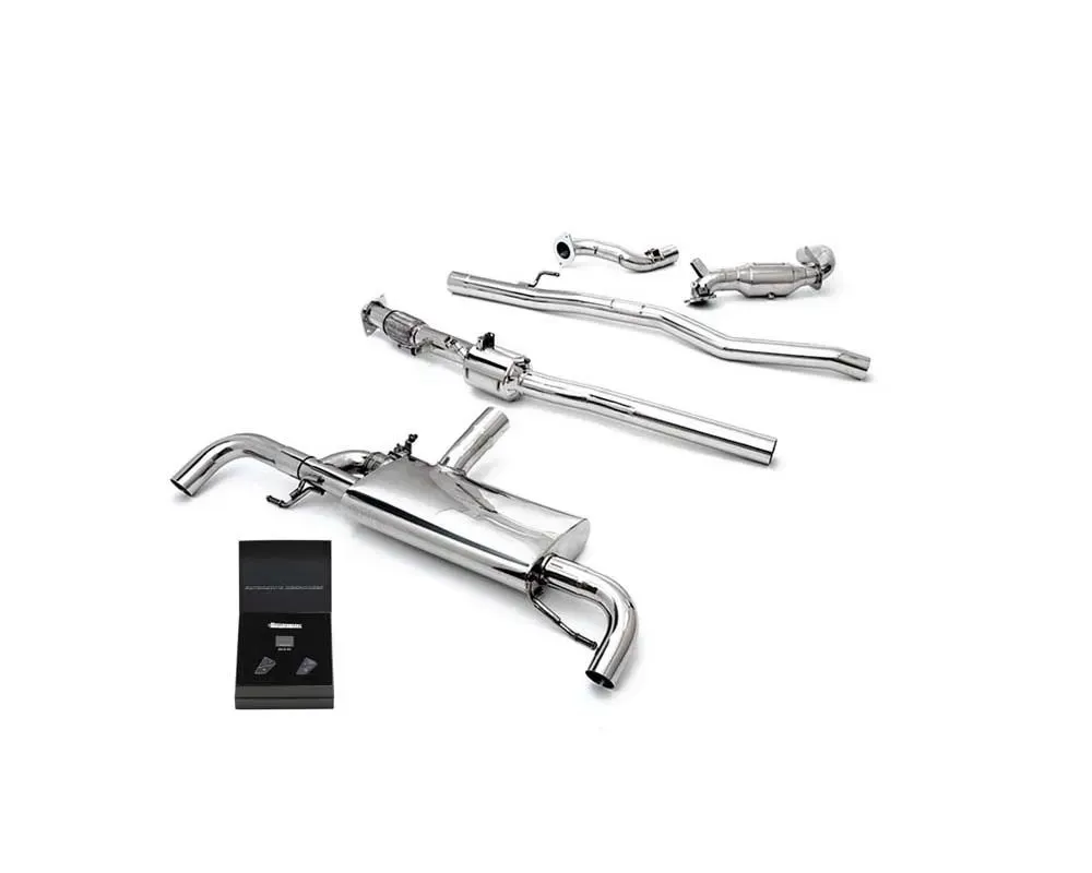 ARMYTRIX Stainless Steel Valvetronic Catback Exhaust System Mercedes-Benz CLA35 AMG 4Matic 2019+ - MB773CE-C