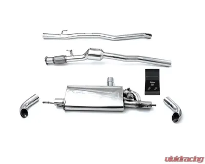 ARMYTRIX Stainless Steel Valvetronic Catback Exhaust System Dual Carbon Tips Mercedes-Benz GLB250 2.0L X247 2019+ - MBX72-C