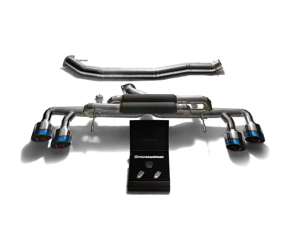 ARMYTRIX Titanium Valvetronic 90mm Race Exhaust System Nissan GT-R R35 2007-2021 - NI35TS-QT11B