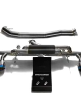 ARMYTRIX Titanium Valvetronic 90mm Race Exhaust System Nissan GT-R R35 2007-2021                                     - NI35TS-QT11B - Image 2