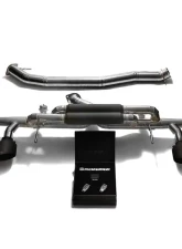 ARMYTRIX Titanium Valvetronic 90mm Race Exhaust System Nissan GT-R R35 2007-2021                                     - NI35TS-QT11M - Image 2