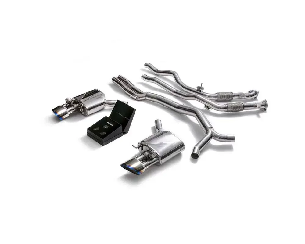 ARMYTRIX Valvetronic Exhaust System Audi RS4 | RS5 (B9) Avant/Sportback 2.9 V6 Turbo Non-OPF 2019+ - AU94REN-DS45B