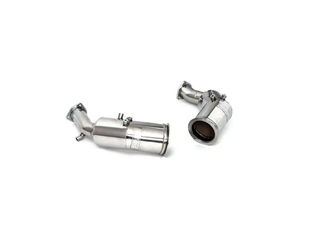 ARMYTRIX Sport Cat Downpipe w/200 cpsi Catalytic Converters Audi RS6/RS7 C8 OPF Models 2019+ - AUC8R-CD