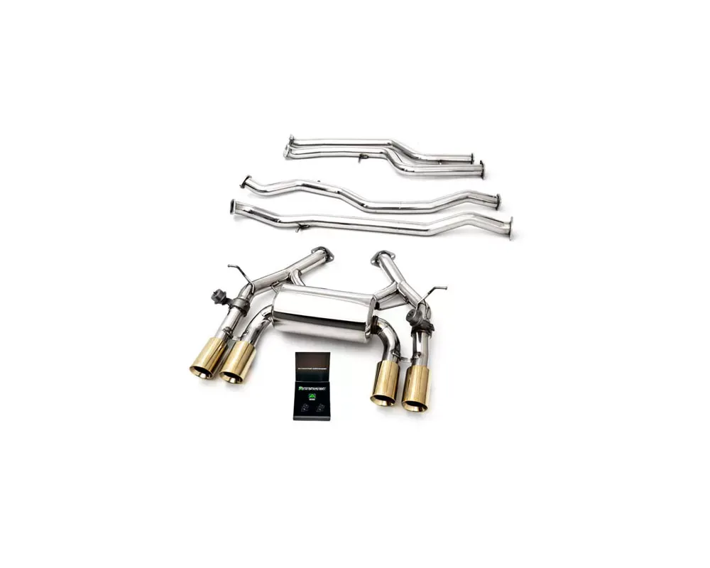 ARMYTRIX Valvetronic Exhaust System BMW M3 F80 | M4 F82/F83 Competition 2014-2020 - BMF8MT-QS11G