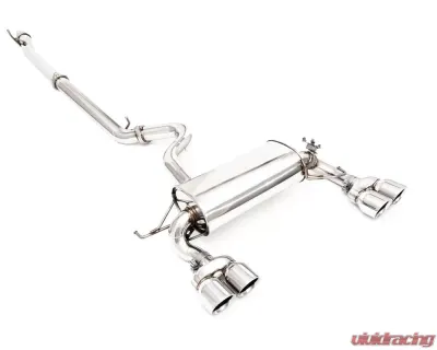 ARMYTRIX Valvetronic Exhaust System w/Quad Tips Ford Bronco 2.7L 2021-2025 - FDBC5-QS51M