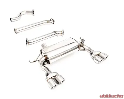 ARMYTRIX Valvetronic Exhaust System w/Quad Tips Ford Bronco 2.7L 2021-2025 - FDBC5-QS51M