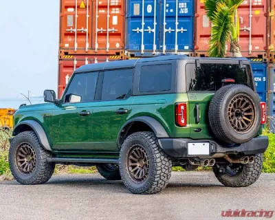 ARMYTRIX Valvetronic Exhaust System w/Quad Tips Ford Bronco 2.7L 2021-2025 - FDBC5-QS51M