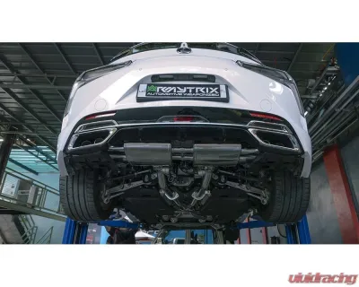 ARMYTRIX Valvetronic Exhaust System Lexus LC500 5.0L V8 2017+ - LXLC5-QS11B
