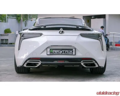 ARMYTRIX Valvetronic Exhaust System Lexus LC500 5.0L V8 2017+ - LXLC5-QS11B