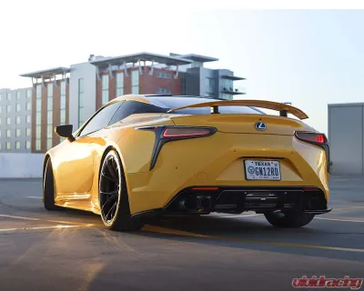ARMYTRIX Valvetronic Exhaust System Lexus LC500 5.0L V8 2017+ - LXLC5-QS11B