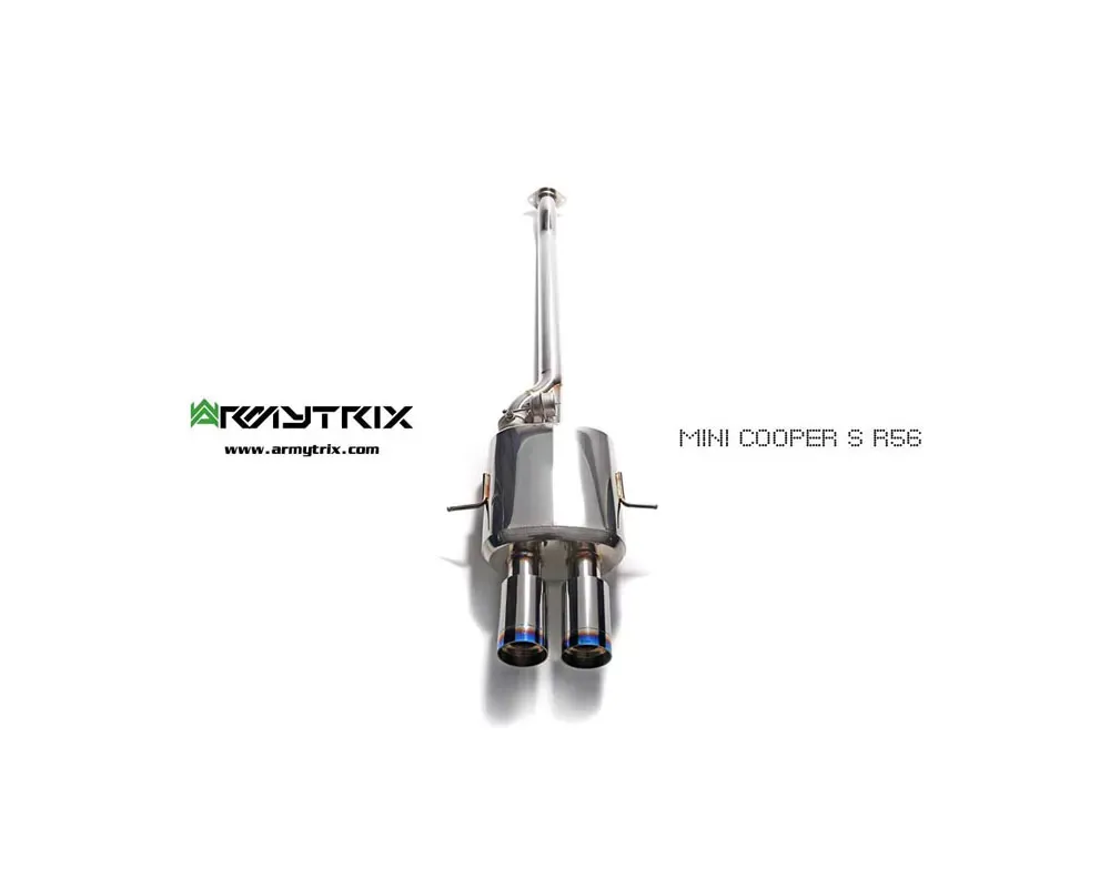 ARMYTRIX Valvetronic Exhaust System Mini Cooper S R56 | R57 | R58 | R59 2007-2013 - MNR5X-DS11B