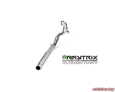 ARMYTRIX Sport Cat Downpipe w/200 cpsi Catalytic Converters Volkswagen Tiguan R 2.0 TFSI 2020+ - VWT3R-CD