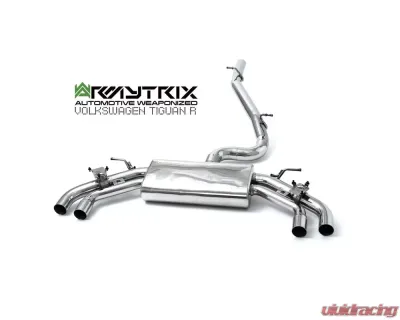 ARMYTRIX Valvetronic Exhaust System Volkswagen Tiguan R 2.0 TFSI 2020+ - VWT3R-QS38M