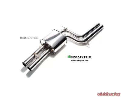 ARMYTRIX Valvetronic Exhaust System Audi A4/A5 | S4/S5 3.0L TFSI 2009-2015 - AUBS4-QS11G