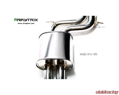 ARMYTRIX Valvetronic Exhaust System Audi A4/A5 | S4/S5 3.0L TFSI 2009-2015 - AUBS4-QS11G