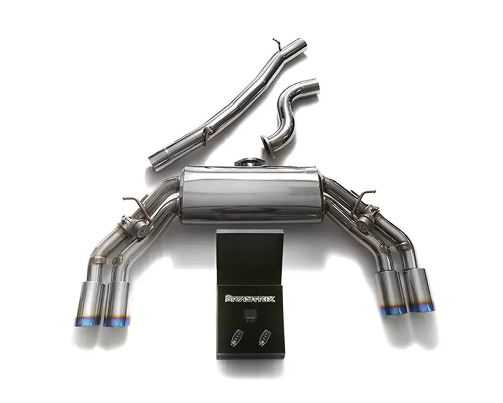 ARMYTRIX Valvetronic Exhaust System Audi TTS Quattro MK3 8S 2.0 TFSI Non-OPF 2015+ - AU8SS-QS11B