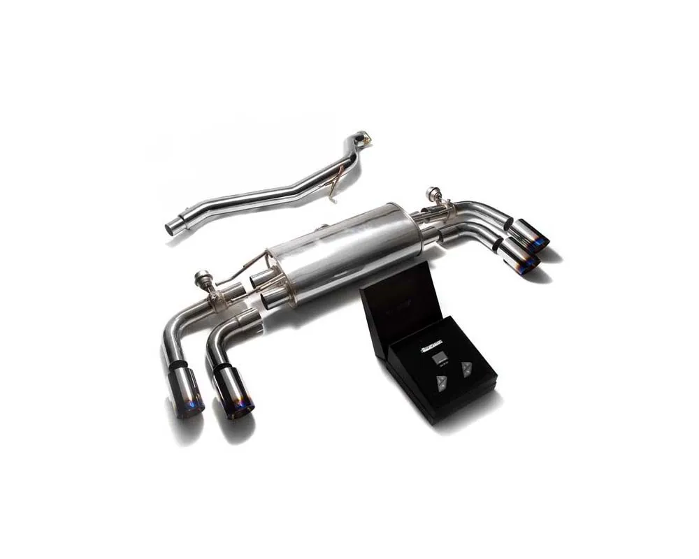 ARMYTRIX Valvetronic Exhaust System Audi TT | TTS Quattro MK2 8J 2007-2014 - AU8JS-QT19B