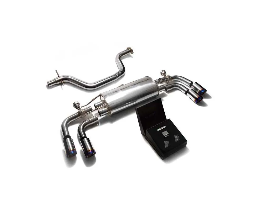 ARMYTRIX Valvetronic Exhaust System Audi TT MK2 8J Coupe 1.8 | 2.0 TFSI 2WD 2006-2014 - AU8JT-QT19B