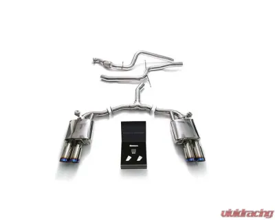 ARMYTRIX Valvetronic Exhaust System Audi  A4 | A4 Avant B9 2.0 TFSI 2WD Non-OPF 2016+ - AU942-QT19B