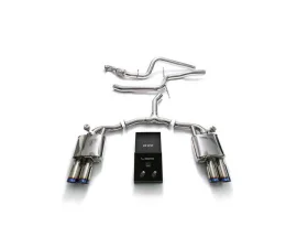 ARMYTRIX Stainless Steel Valvetronic Exhaust System Audi A4 (B9) 2.0 TFSI  Sedan / Avant 2WD Non-OPF 2021+