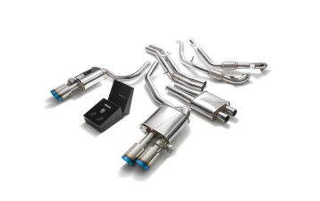 ARMYTRIX Valvetronic Exhaust System Audi S4 | S5  3.0L V6 Turbo B9 Non-OPF 2017-2023 - AU94S-QT19B - Image 2