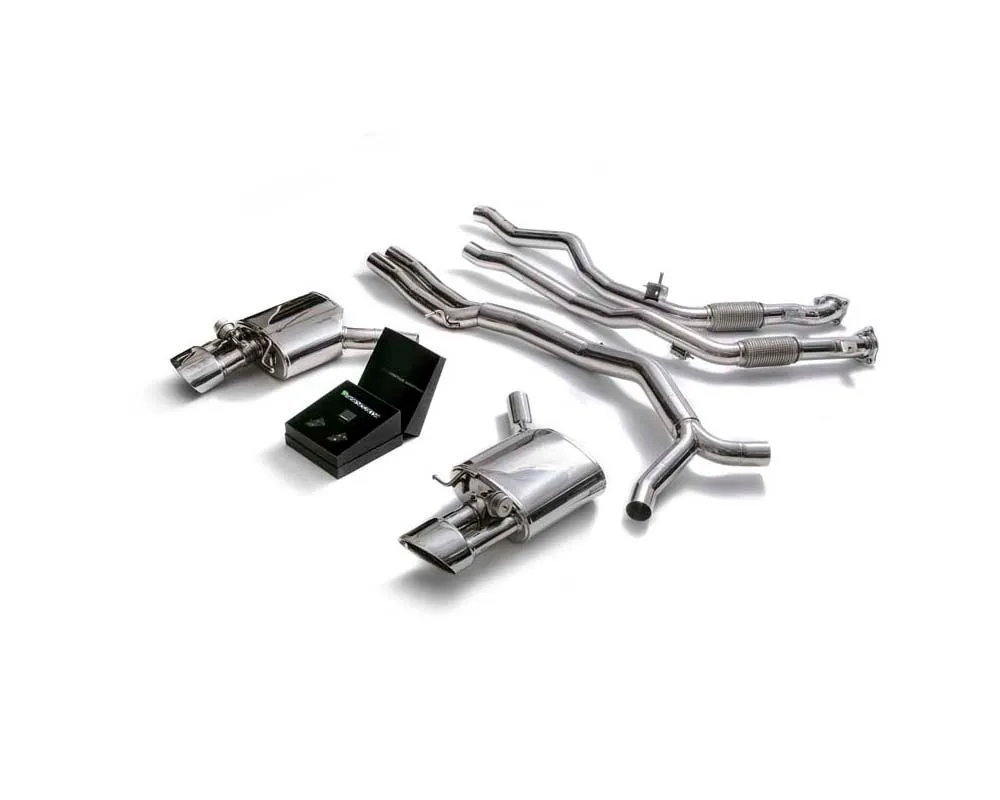 ARMYTRIX Valvetronic Exhaust System Audi RS5 B9 2.9 V6 Turbo Coupe OPF 2019-2023 - AU95R6-DS45C