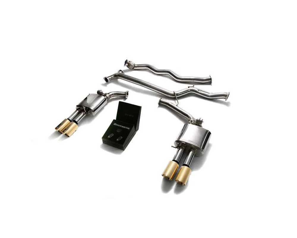 ARMYTRIX Valvetronic Exhaust System Audi A5 | A5 Quattro 2005-2015 - AUB82-QS11G