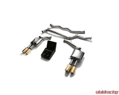 ARMYTRIX Valvetronic Exhaust System Audi A5 | A5 Quattro 2005-2015 - AUB82-QS11G