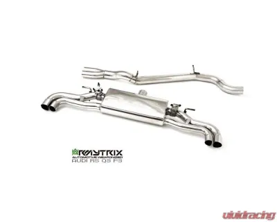 ARMYTRIX Stainless Steel Valvetronic Exhaust System Audi RSQ3 (F3) 2.5 TFSI Quattro S Tronic Sportback OPF 2019+ - AUF3R-590-2