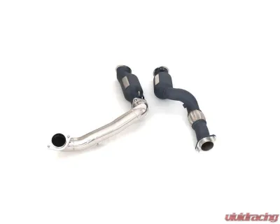 ARMYTRIX Ceramic Coated Sport Cat Downpipe w/200 CPSI Catalytic Converter BMW M3 G80 | M4 G82 2020+ - BMG8M-CDC