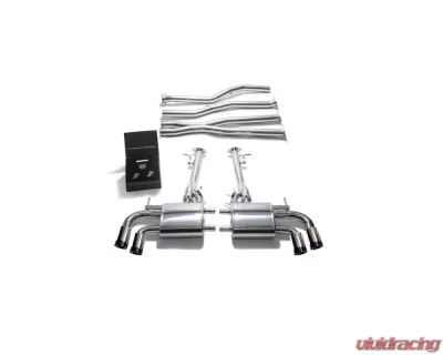 ARMYTRIX Valvetronic Exhaust System Lexus LC500 5.0L V8 2017-2021 - LXLC5-QT19B