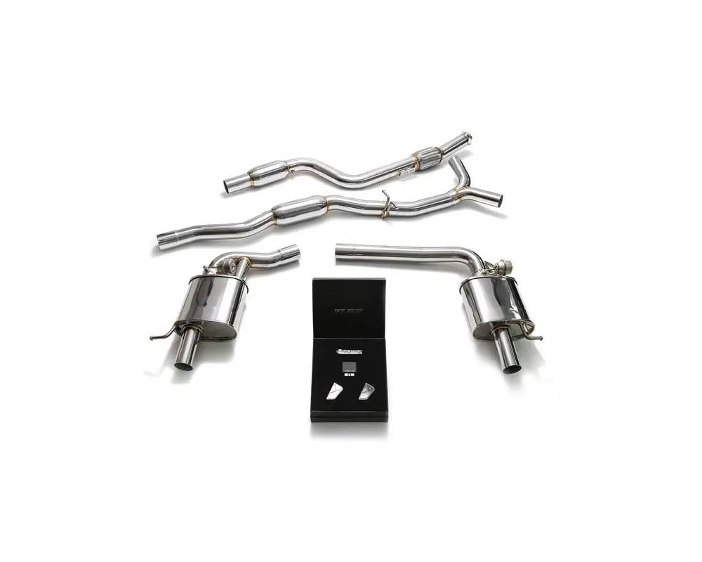 ARMYTRIX Stainless Steel Valvetronic Catback Exhaust System Mercedes-Benz C-Class W205 RHD 2015-2018 - MB052-6C