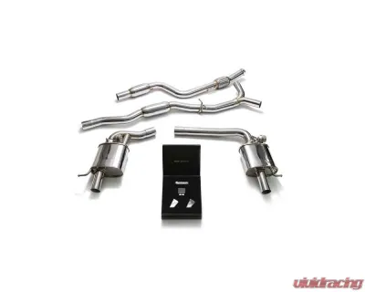 ARMYTRIX Stainless Steel Valvetronic Catback Exhaust System Mercedes-Benz C-Class W205 RHD 2015-2018 - MB052-R6C