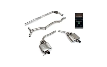ARMYTRIX Stainless Steel Valvetronic Catback Exhaust Mercedes-Benz C300 Saloon W206 2.0L Mild Hybrid Turbo 2021+ - MB062-C - Image 5