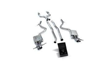 ARMYTRIX Stainless Steel Valvetronic Exhaust System Mercedes-Benz S63 AMG W222 2017-2020 - MB226-C - Image 4