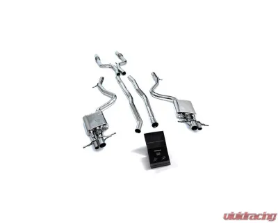 ARMYTRIX Stainless Steel Valvetronic Exhaust System Mercedes-Benz S63 AMG W222 2017-2020 - MB226-C