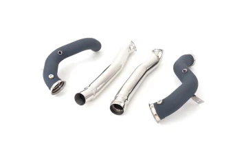ARMYTRIX Ceramic Coated High-Flow Performance Race Downpipe w/Cat-Simulator Mercedes Benz AMG GT | AMG GT S 2015-2021 - MBAGT-DDC - Image 5