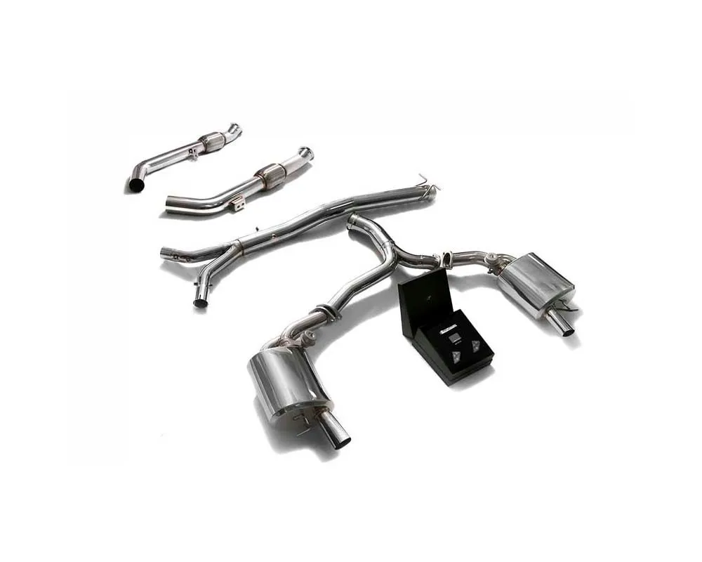 ARMYTRIX Stainless Steel Valvetronic Catback Exhaust System Mercedes-Benz C400 | C450 AMG | C43 AMG W205 OPF & Standard Exhaust 2019+ - MBC45-6C