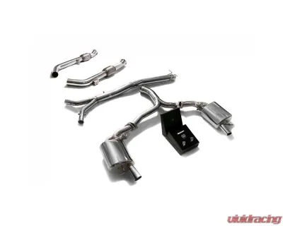 ARMYTRIX Stainless Steel Valvetronic Catback Exhaust System Mercedes-Benz C400 | C450 AMG | C43 AMG W205 OPF & Standard Exhaust 2019+ - MBC45-6C