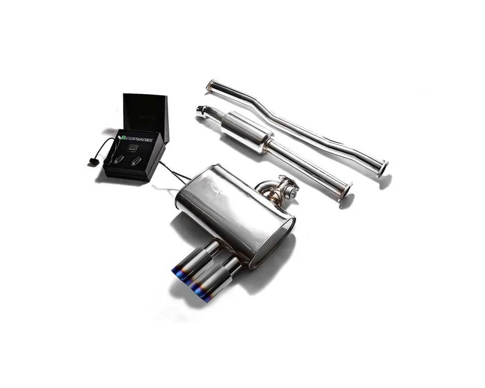 ARMYTRIX Stainless Steel Valvetronic Exhaust System Mini Cooper S / JCW F56/F57 2014+ - MNF53-BDS11B