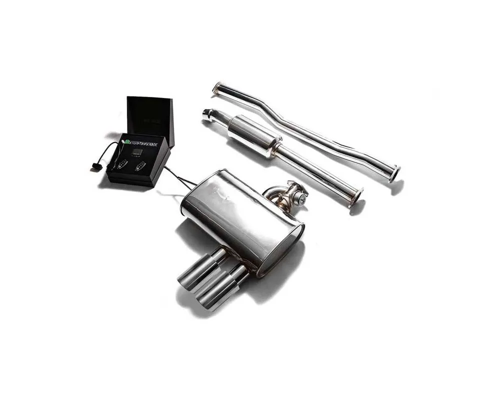 ARMYTRIX Stainless Steel Valvetronic Exhaust System Mini Cooper S / JCW F56/F57 2014+ - MNF53-BDS11C