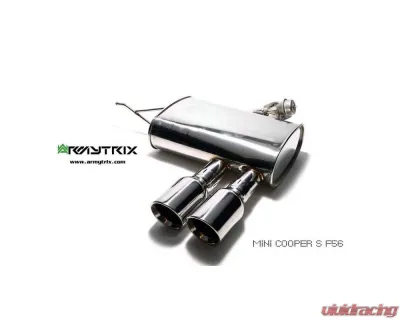 ARMYTRIX Stainless Steel Valvetronic Exhaust System Mini Cooper S / JCW F56/F57 2014+ - MNF53-BDT19B
