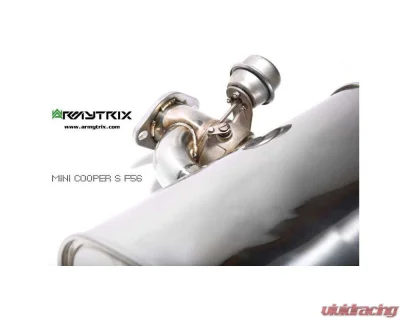 ARMYTRIX Stainless Steel Valvetronic Exhaust System Mini Cooper S / JCW F56/F57 2014+ - MNF53-BDS11G