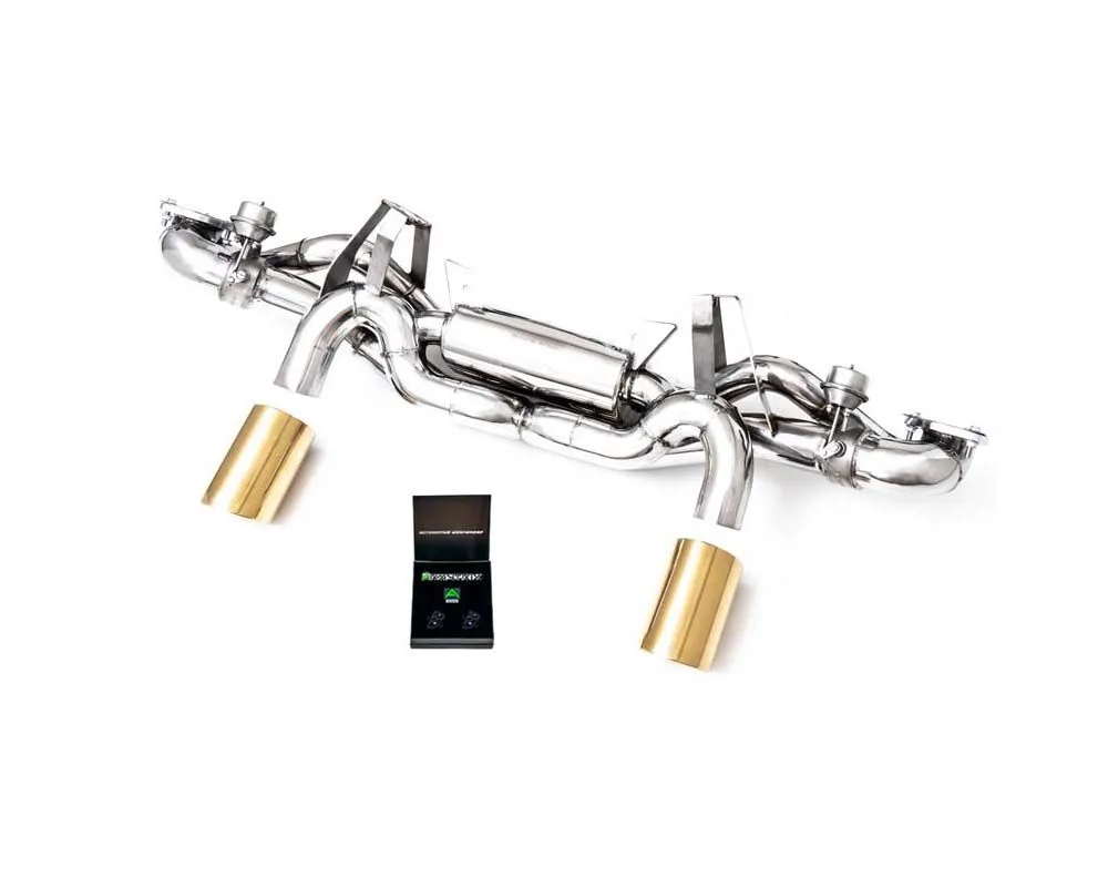 ARMYTRIX Valvetronic Exhaust System Porsche 718 Cayman GT4 RS | 718 Spyder RS 4.0L OPF 2022+ - P82GR-DS38G